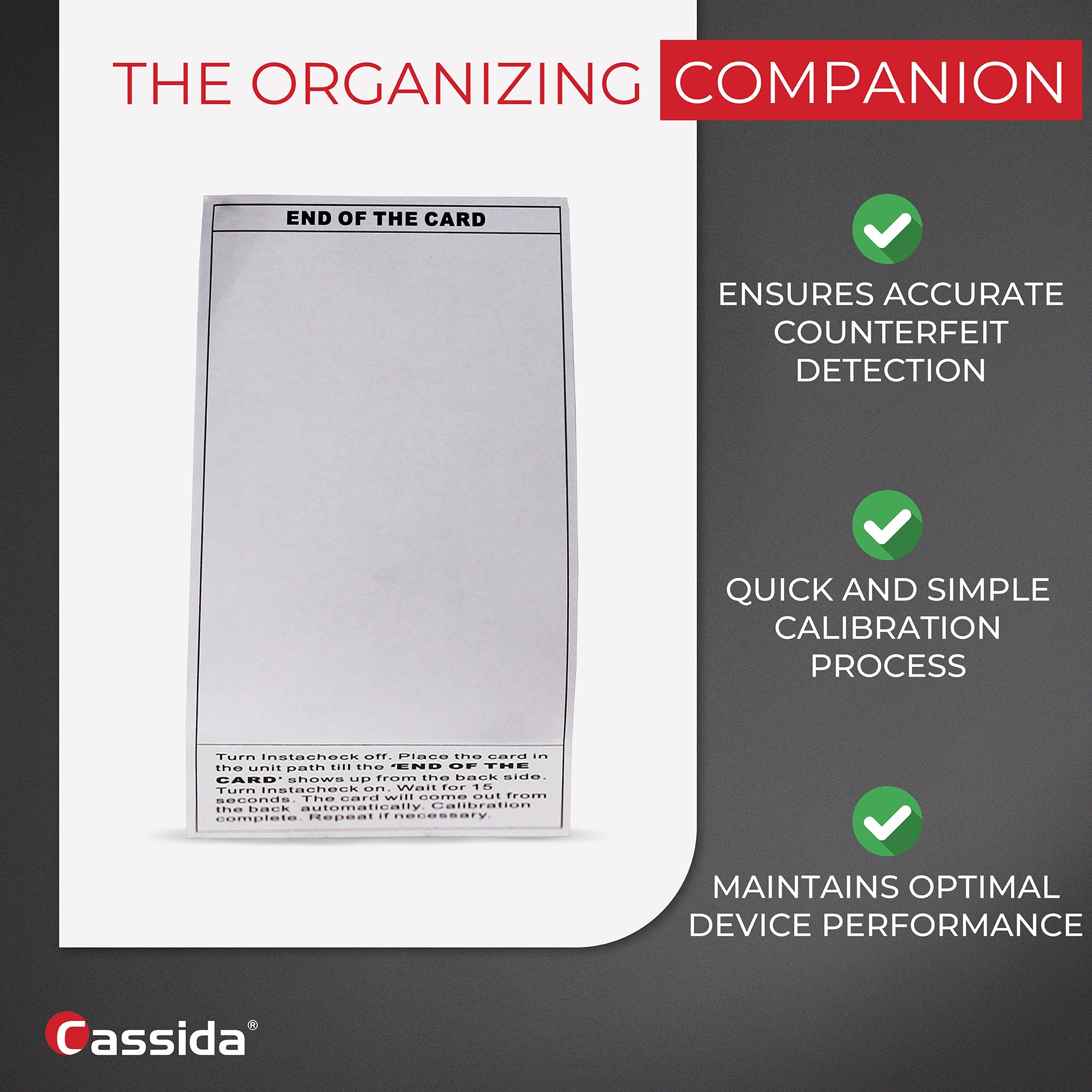 Instacheck Calibration Card