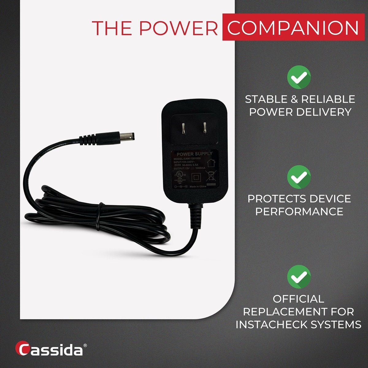 Instacheck Power Adapter