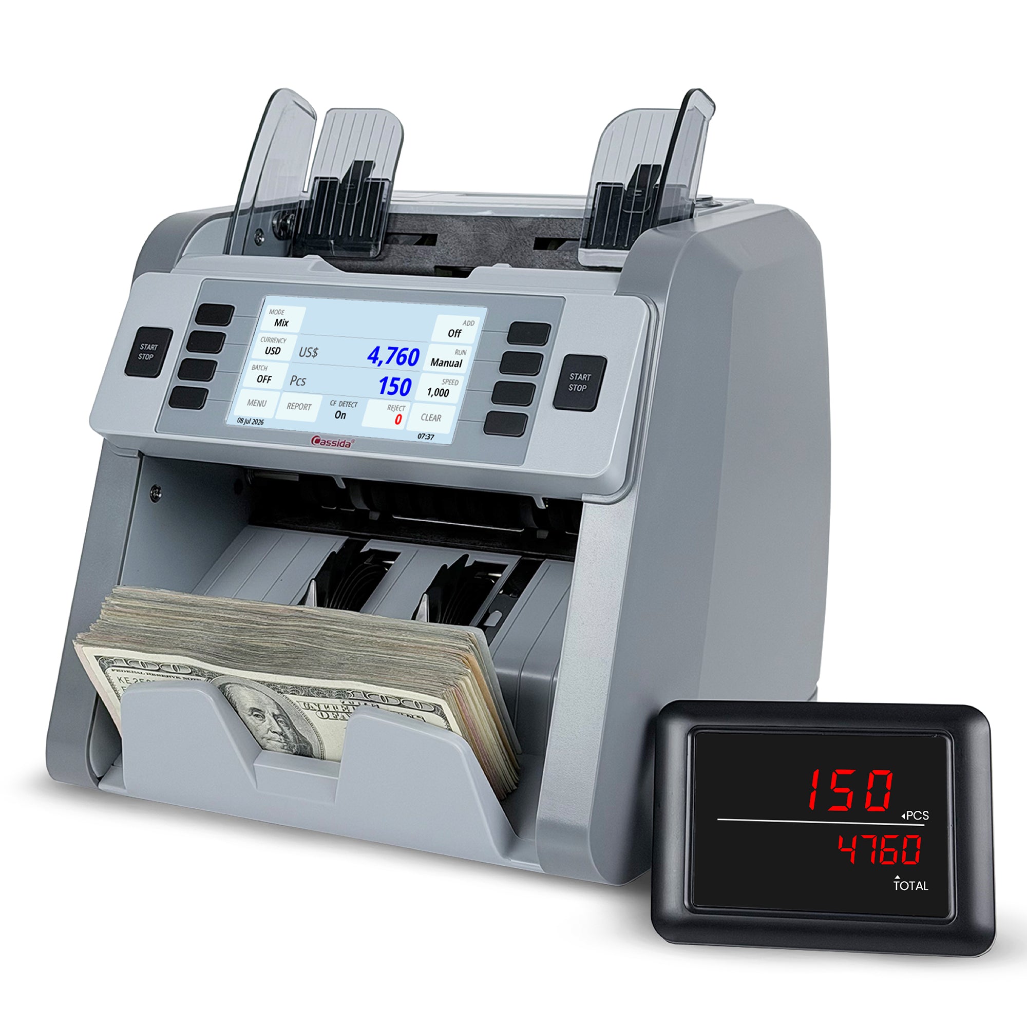Cassida CRS 8500 Mixed Bill Counter