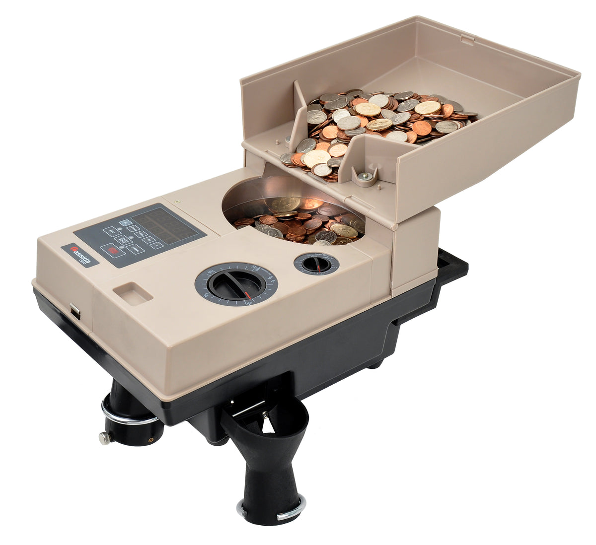 Tabletop Coin Counter Coin Counters & Sorters for Efficient Coin Counting | Cassida
