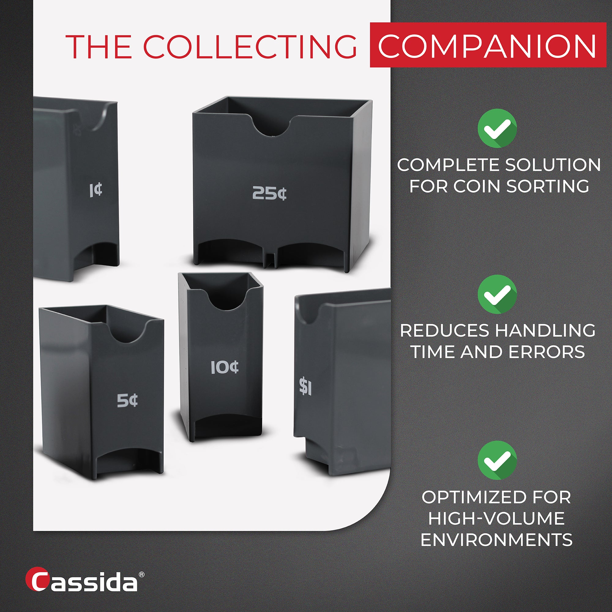 C300 Extra Coin Bin Sets