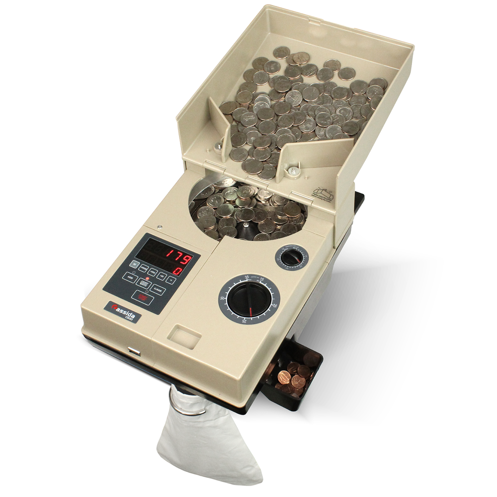 Coin Counters & Sorters for Efficient Coin Counting | Cassida