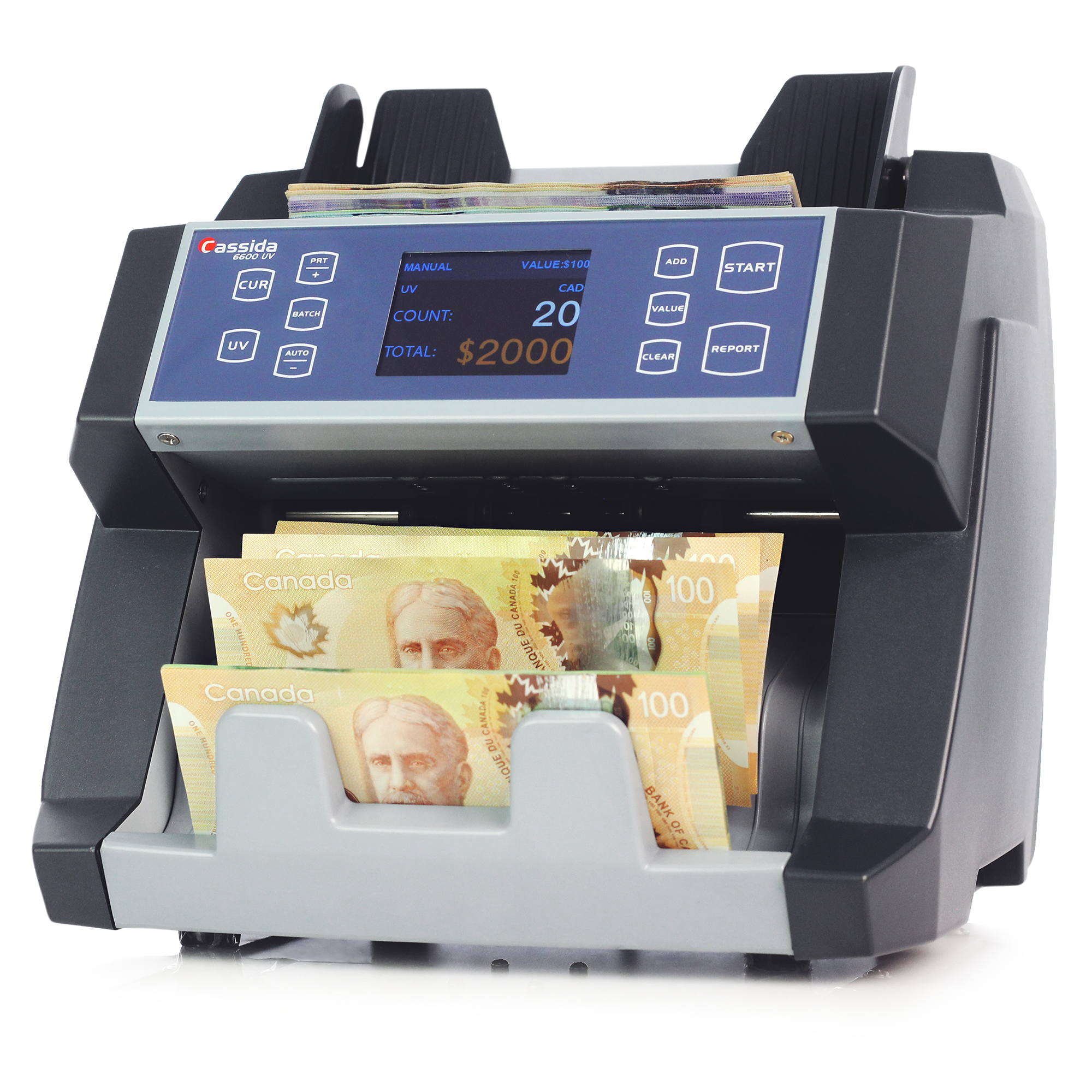 Cassida 6600UV Bill Counter (Canada)