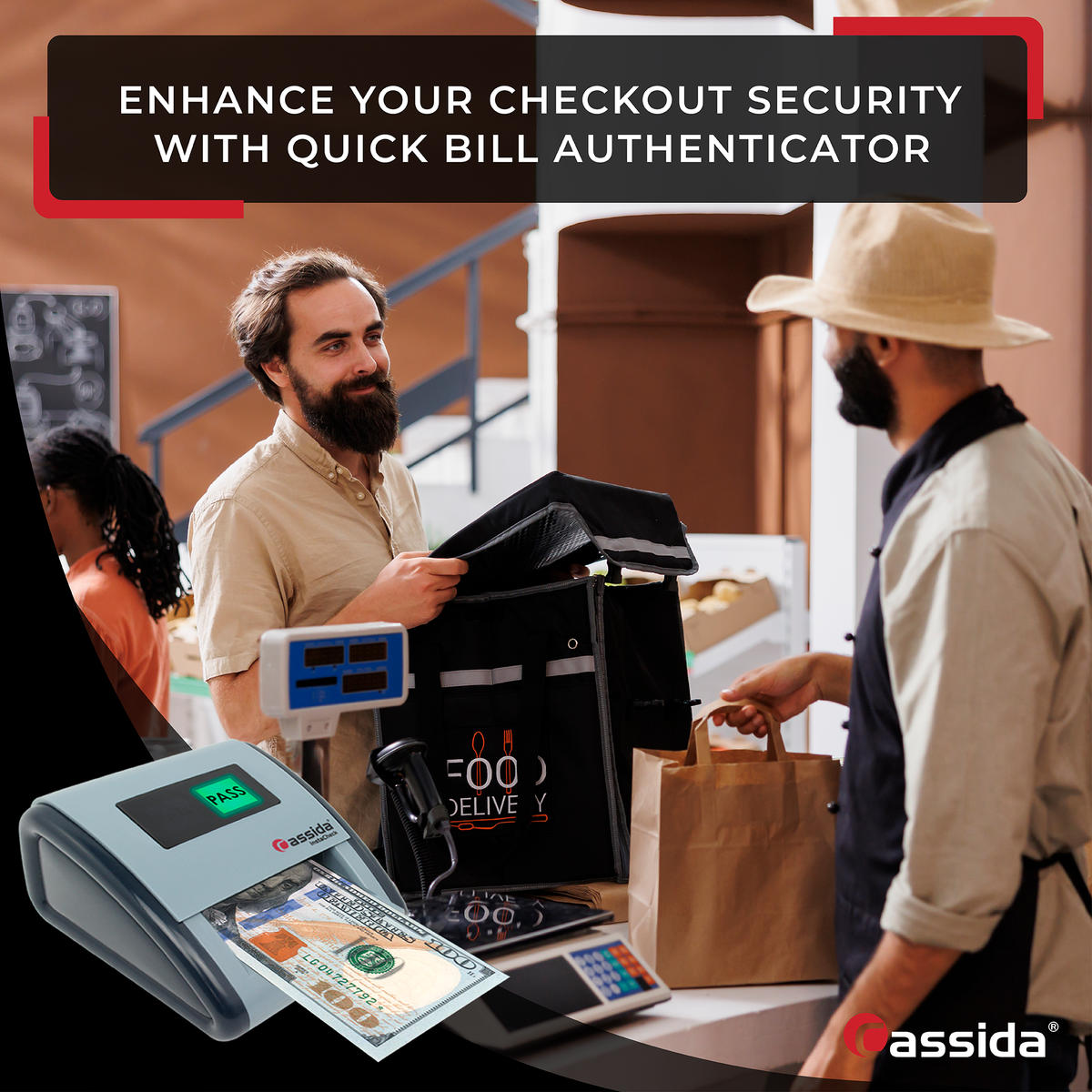 Cassida InstaCheck Counterfeit Detector - Money Checker with UV, MG, IR ...