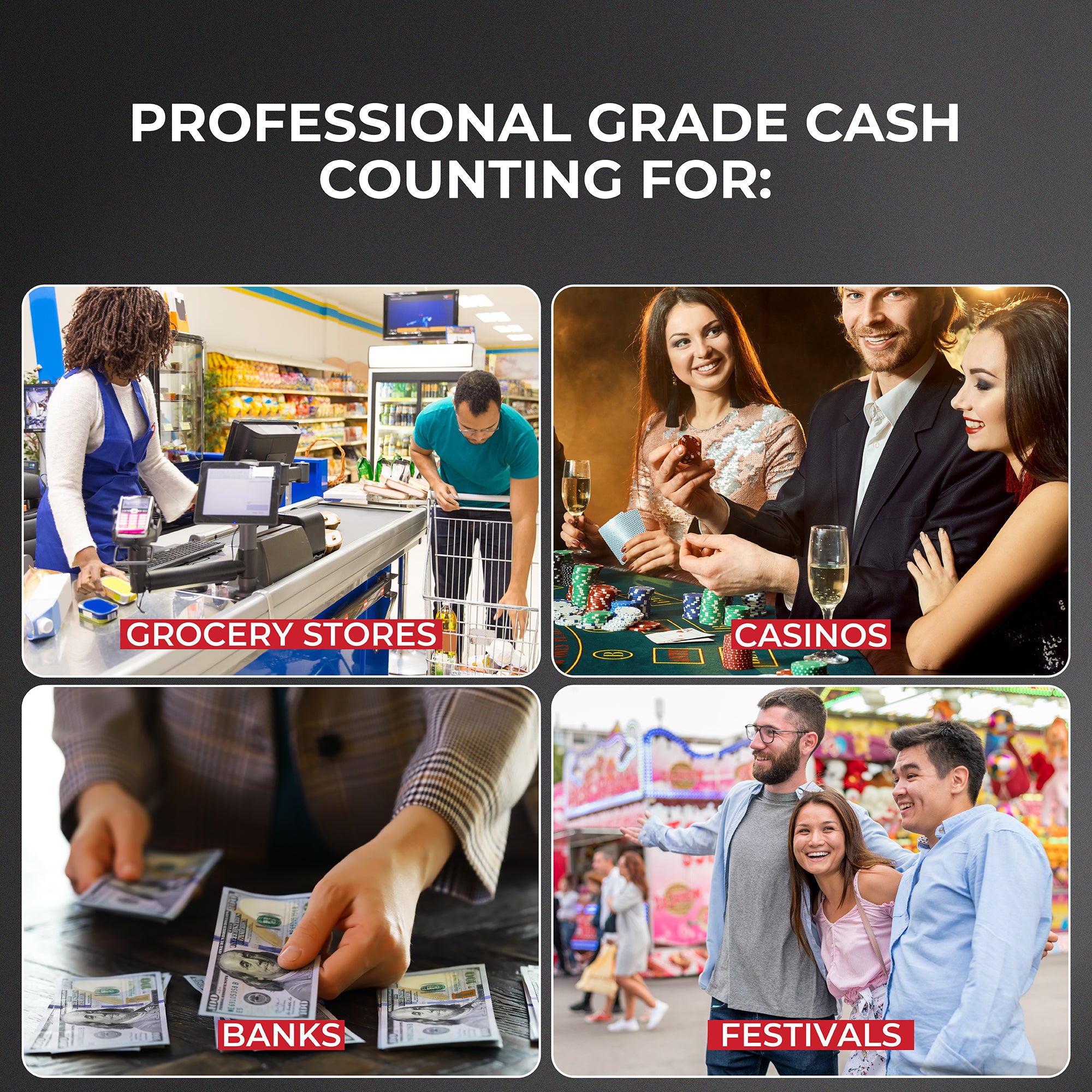 Cassida CRS 8500 Mixed Bill Counter