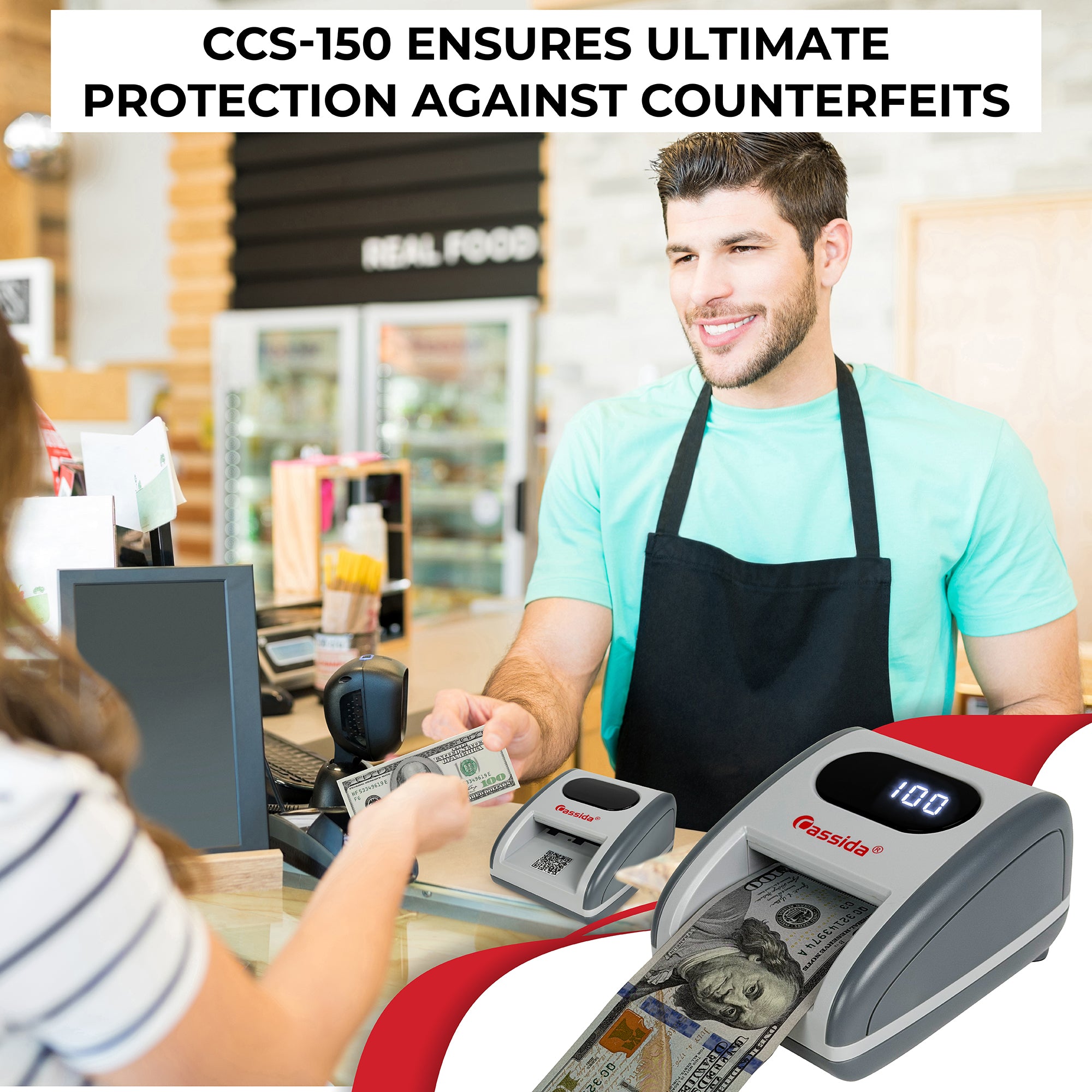 Cassida CCS 150 Counterfeit Money Detector