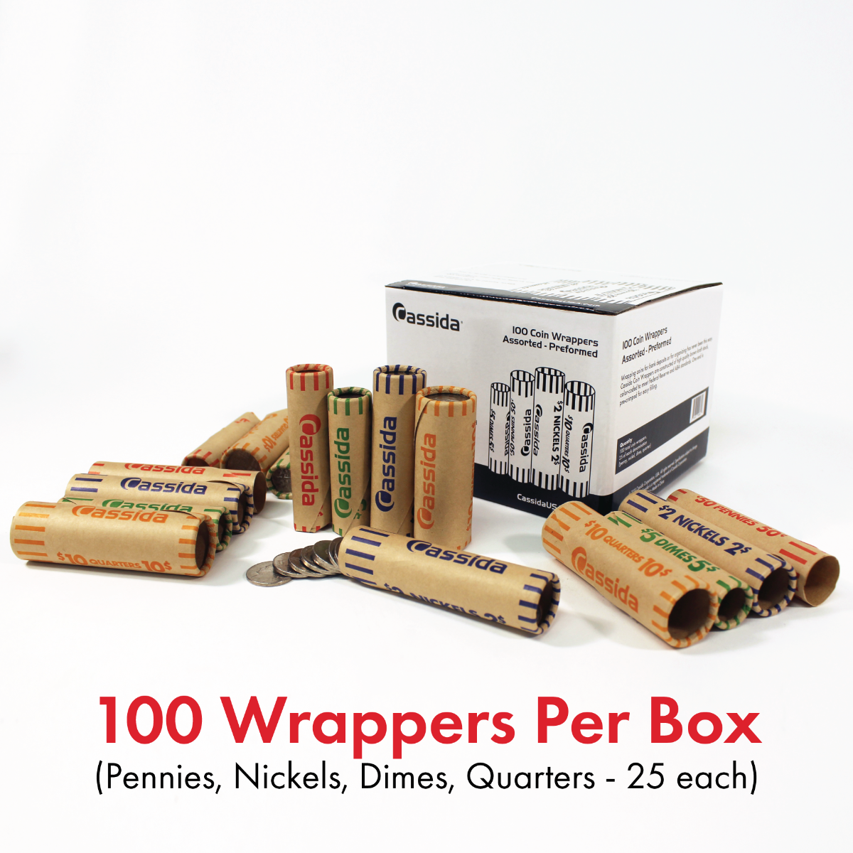 Coin Roll Wrappers