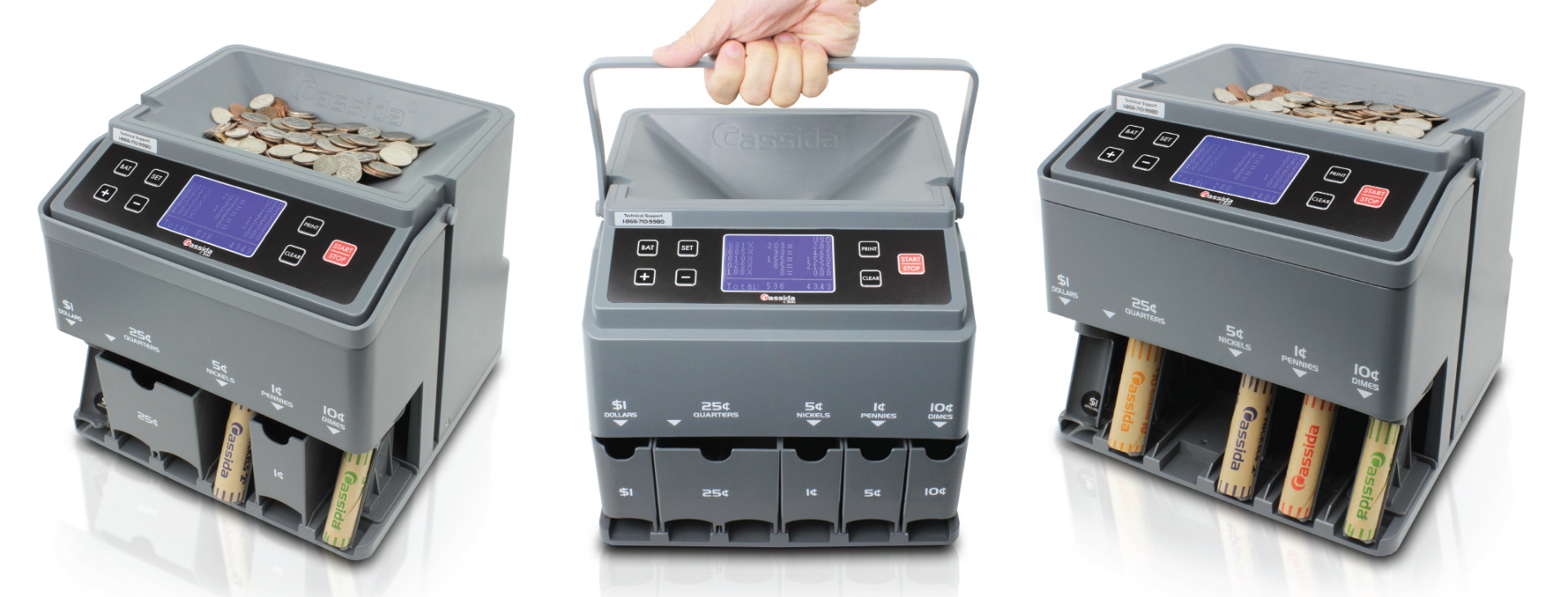 Cassida C300 Coin Counter and Sorter —